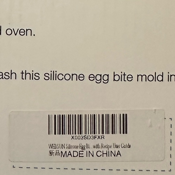 Blue Silicone Egg Bite Mold with Lid - Picture 8 of 8